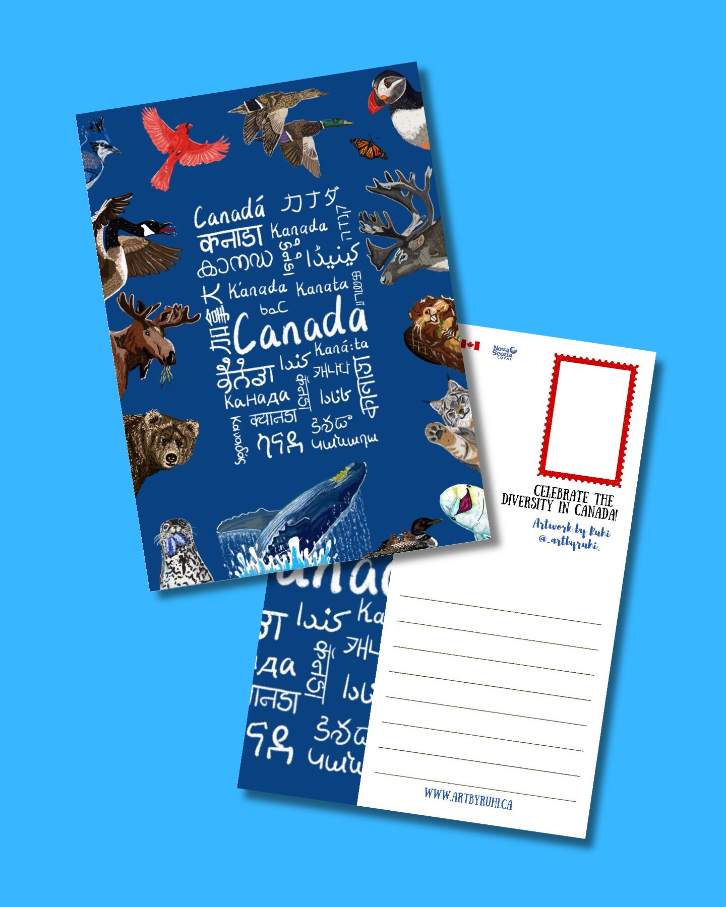 Canada Day Special - Postcard