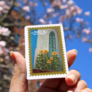 Sunflowers by St. Matthew's - NS - Magnet