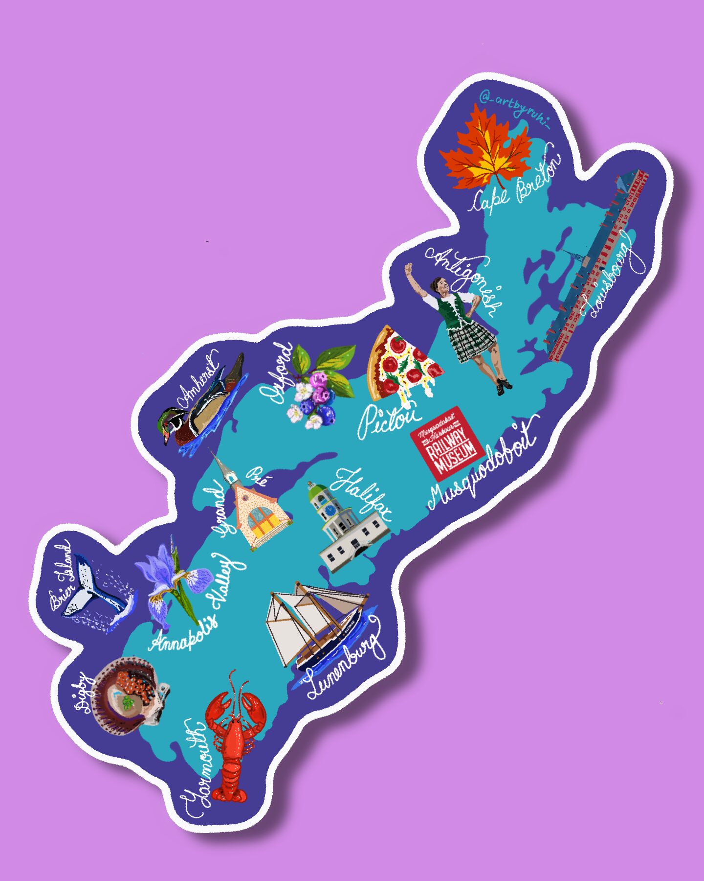 Nova Scotia - Sticker