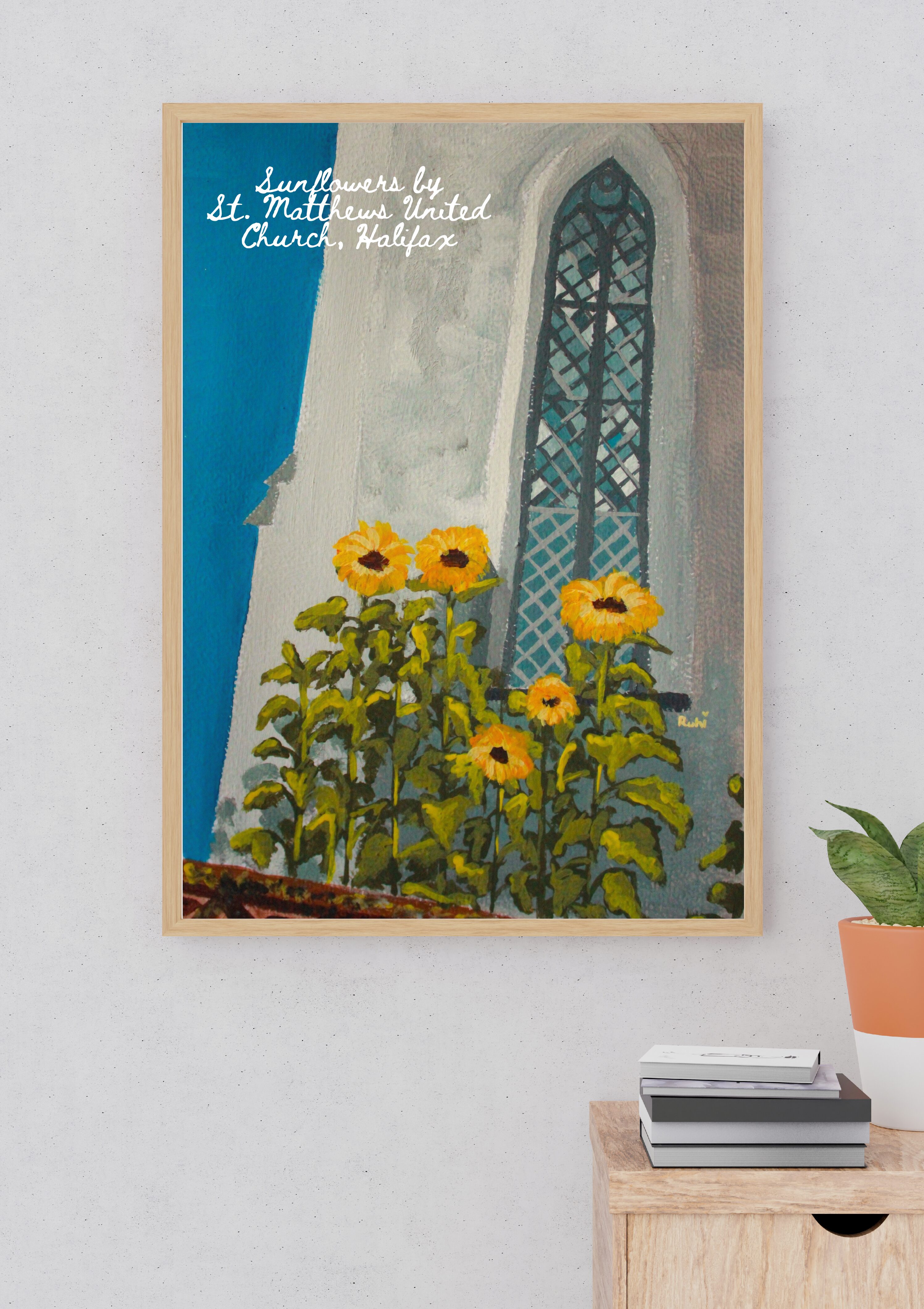 Sunflowers by St. Matthews - Print ( 8 x 10 )