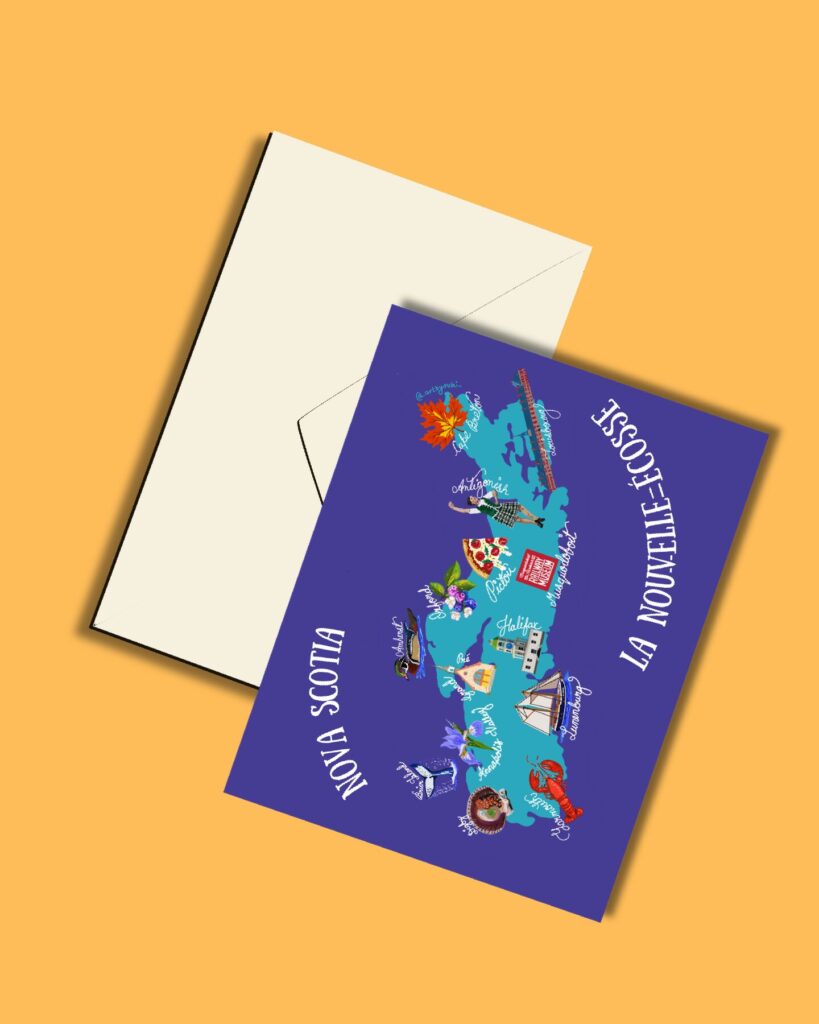 Nova Scotia - Greeting Card