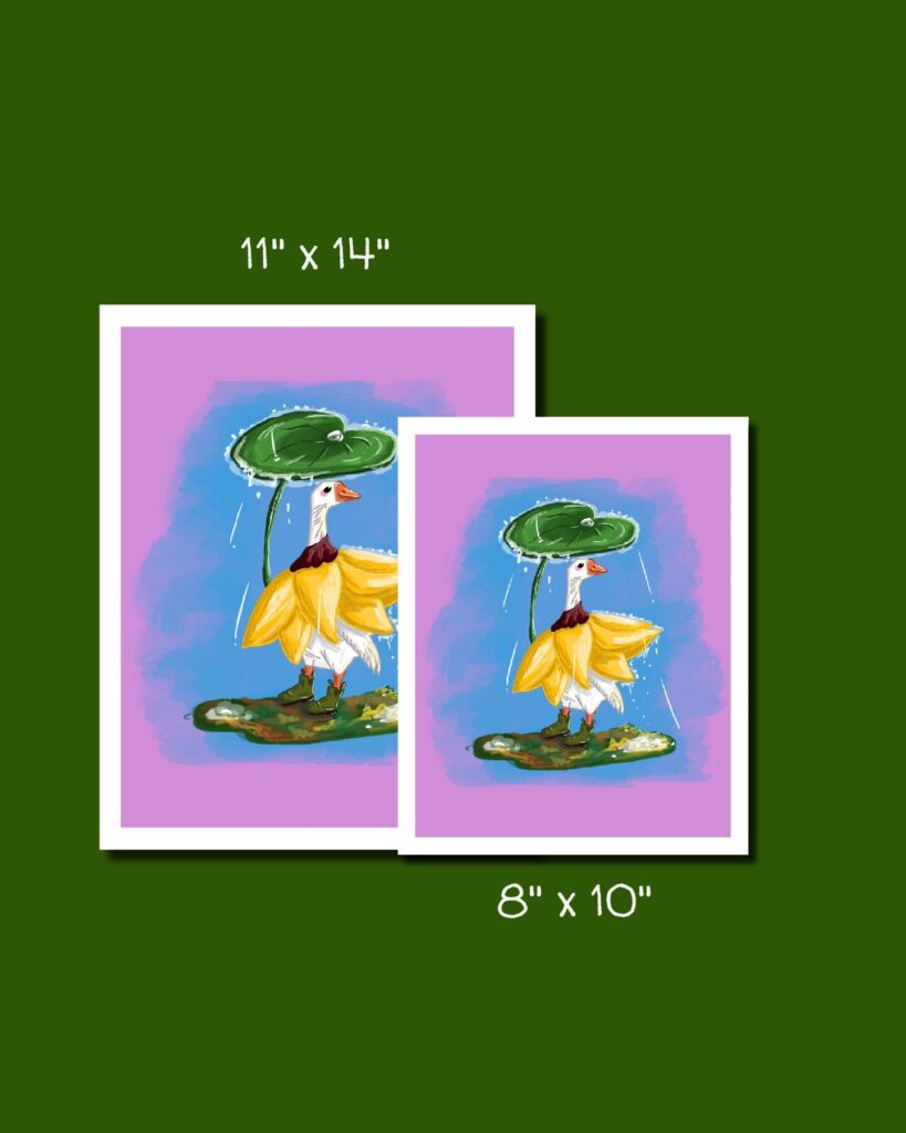 Geese in Fall - NS - Print